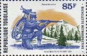 Klapprad militär