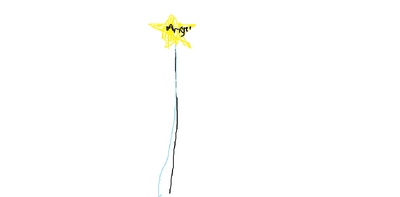 Angel's first wand