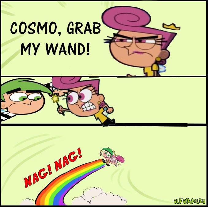 Fairly Odd Parents Cosmo And Wanda Quotes Image - Grab meme cosmo and wanda by alfa9delta-d3z4e1k.png | Fairly