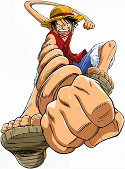 Luffy cursed fruit