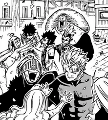 Laxus y Erik son recibidos