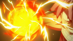 Natsu pide prestado el poder de Laxus.png