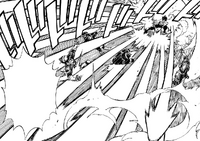 Gray attacks the soldiers