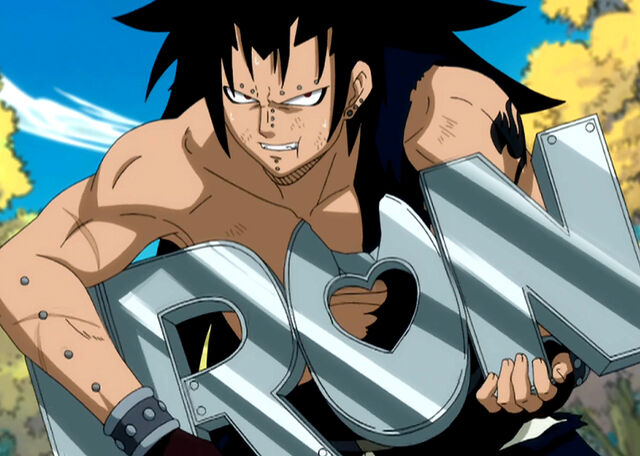 File:Gajeel eats iron made by Levy.jpg