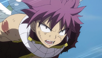 Natsu rushes to chairman's house