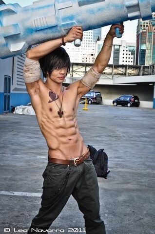 File:GrayCosplayShirtless.jpg