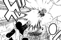 Zeref strikes Natsu