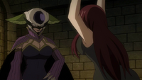 Erza asks about Mirajane
