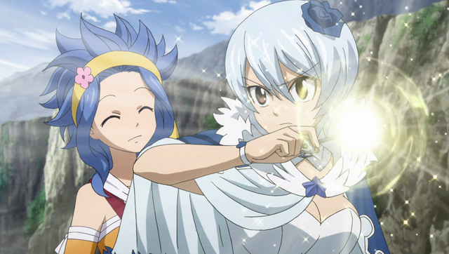 File:Yukino powering up Polaris.png
