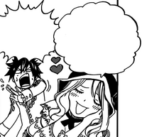 Gray shocked by Juvia