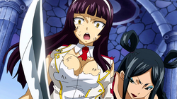 Minerva stabs Kagura.png