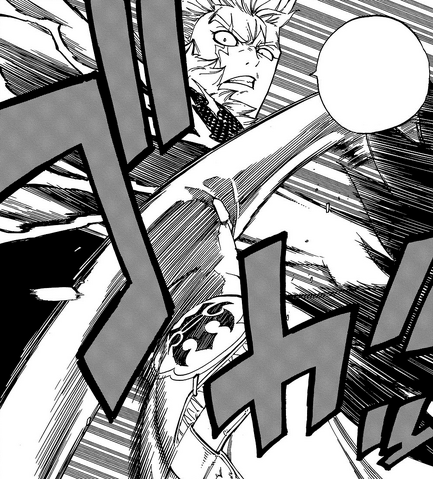 File:Laxus punches Wall.png