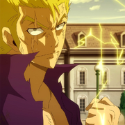 Laxus is fired up