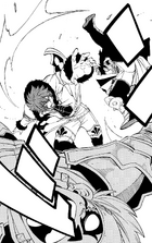Jellal defeats Neinhart's soldiers