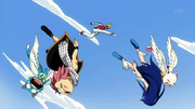 Racer kicks the FT Mages