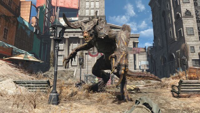 File:FO4 Savage Deathclaw.jpg