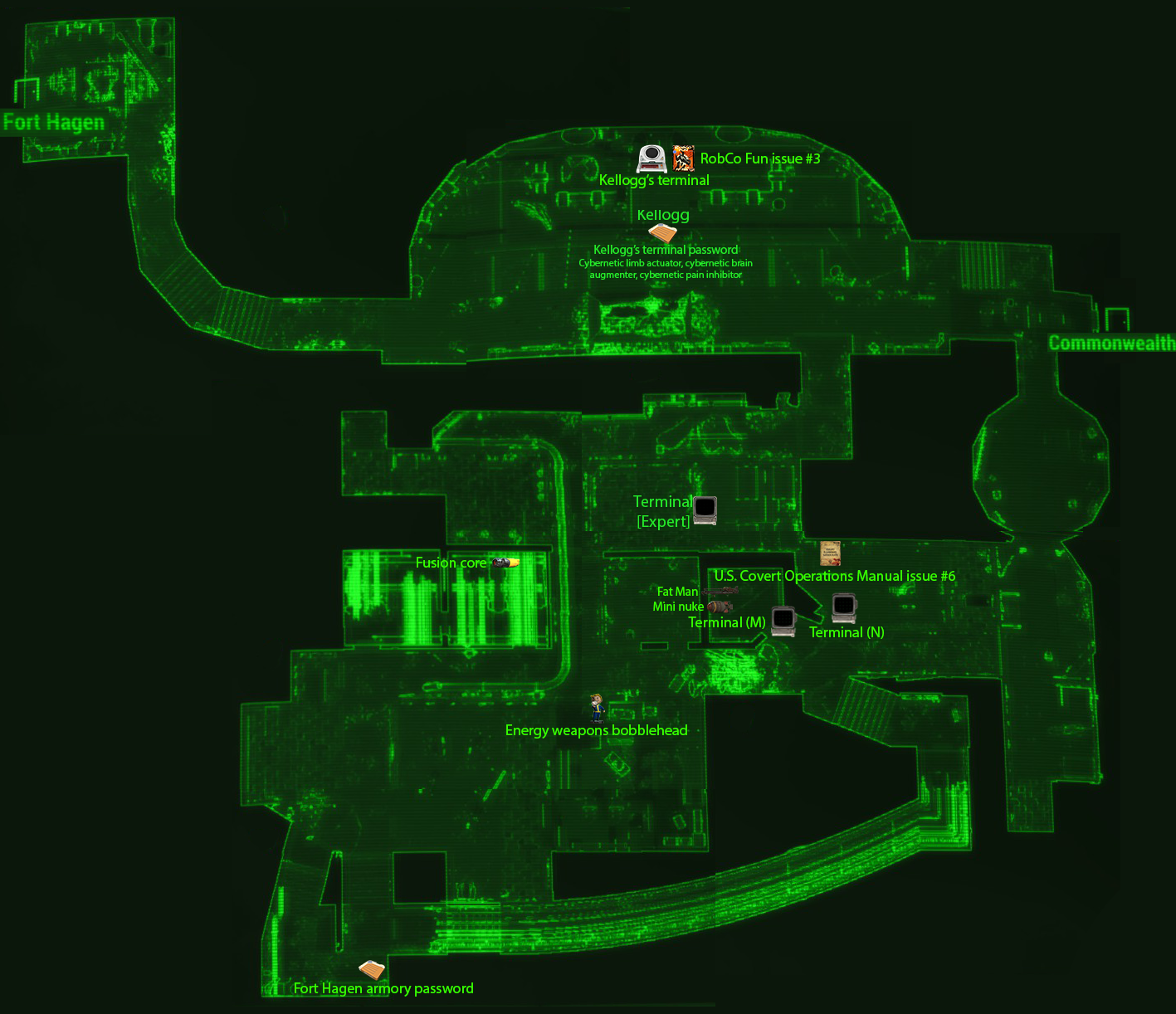Fallout 4 командный центр форт хаген фото 23