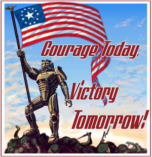 American Victory poster CA
