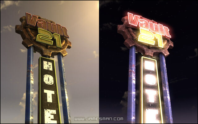 File:16 FNV Vault-21 Sign.jpg
