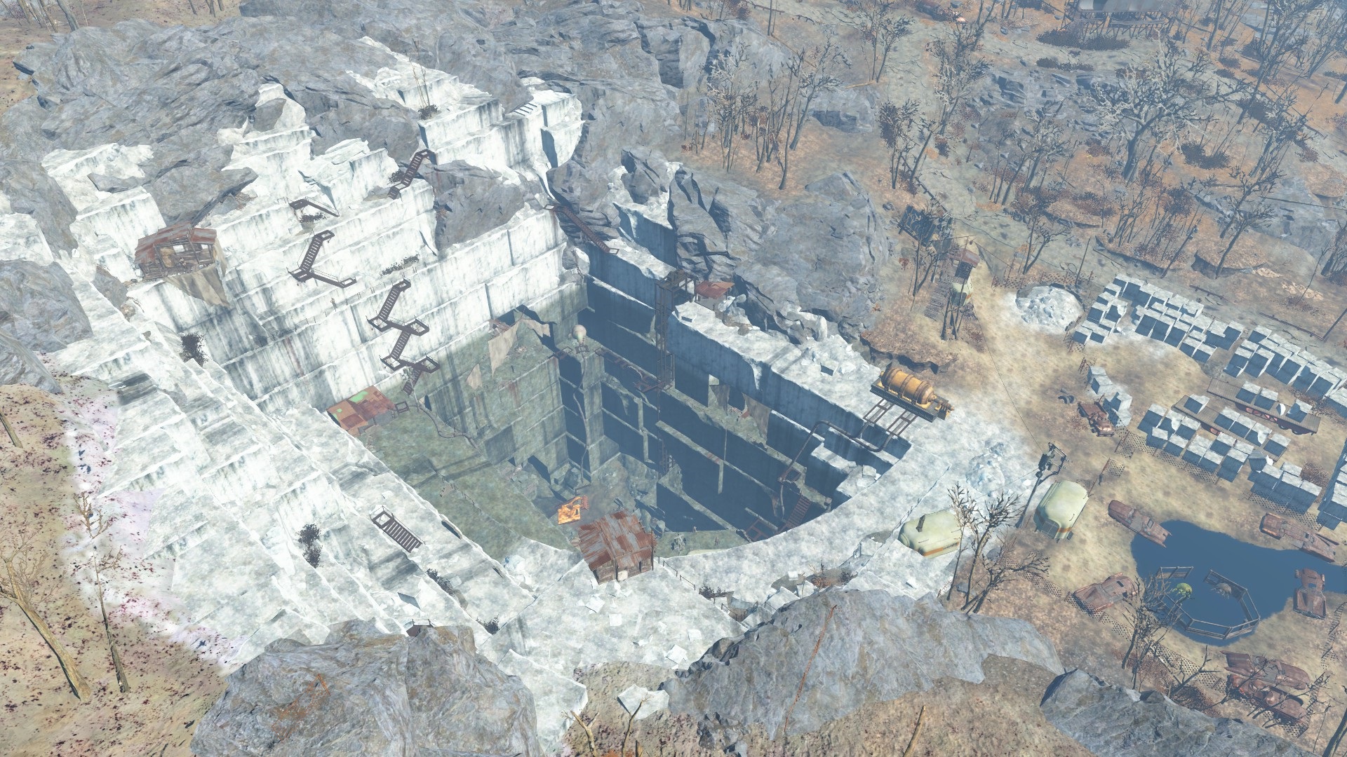 Fallout 4 осушить очистную станцию фото 12