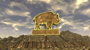 Bison Steve sign