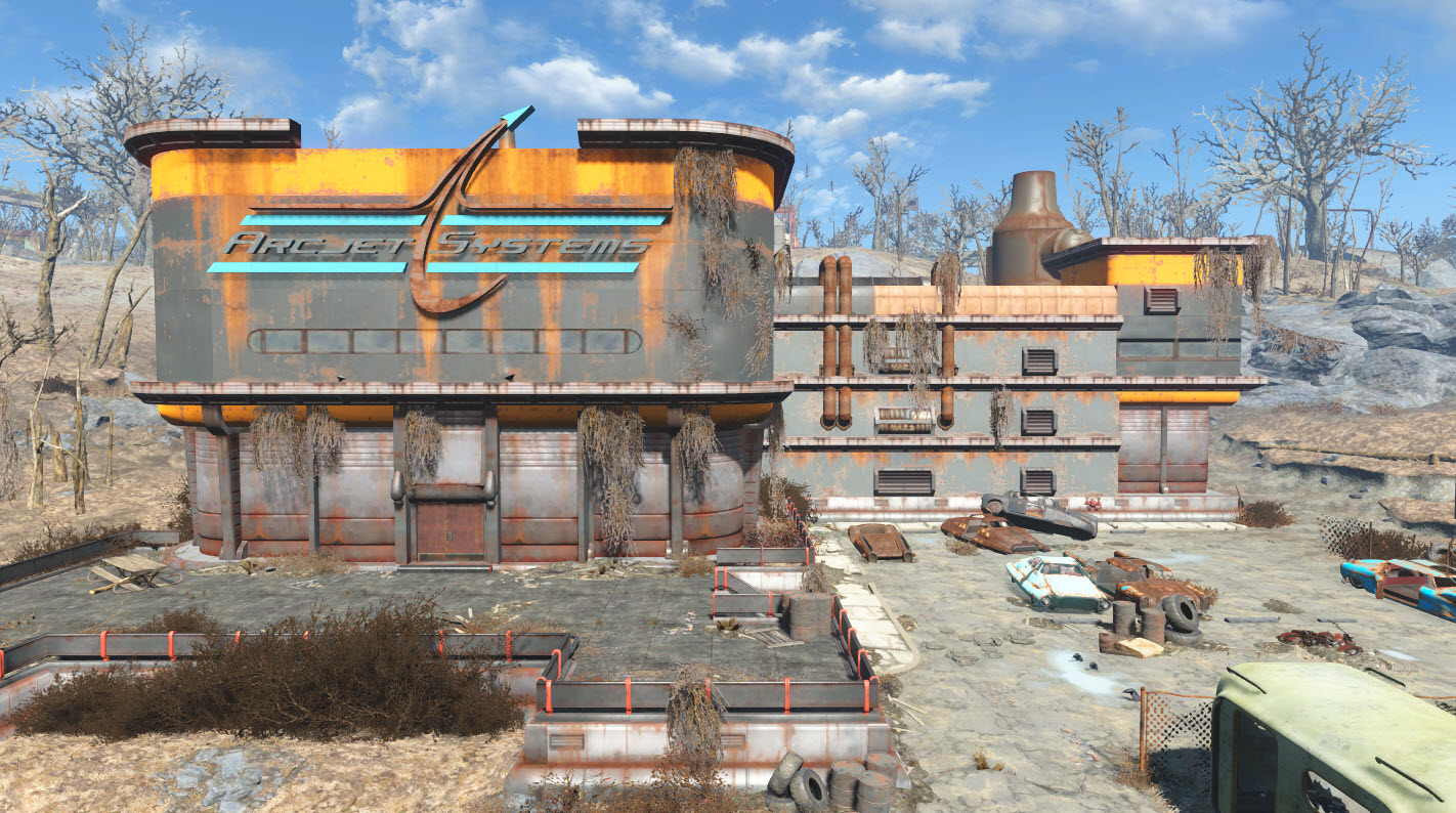 аркджет системс fallout 4 как запустить лифт фото 6