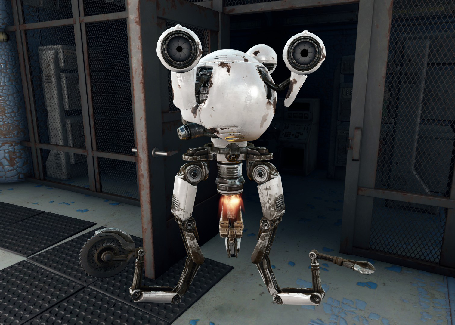 Fallout 4 robot home defence фото 106