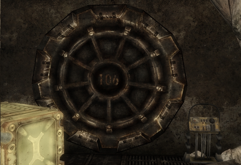 Fallout Vault Door image - vault 106 door geck | fallout wiki | fandom powered Fallout Vault Door image - vault 106 door geck | fallout wiki | fandom powered