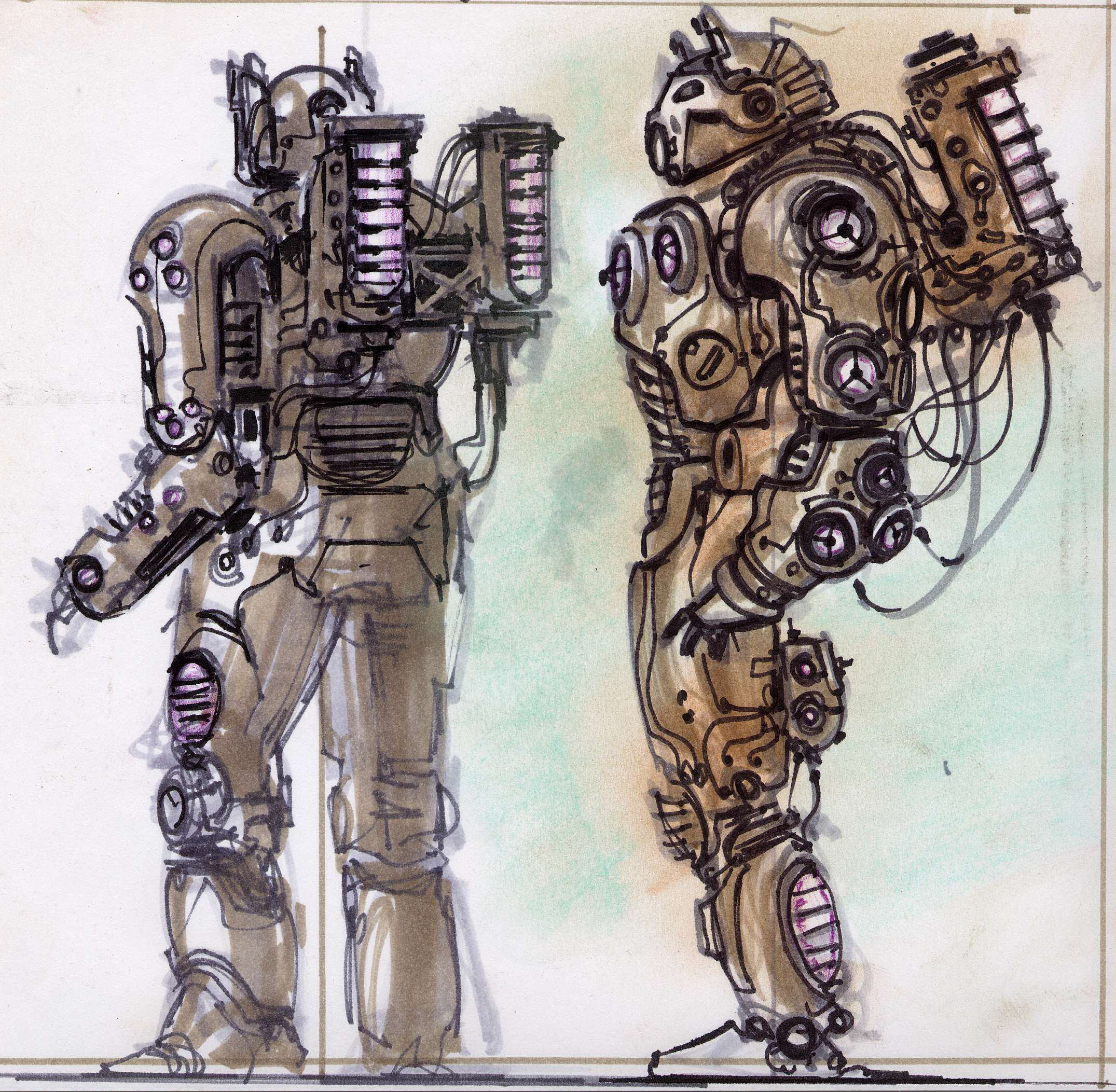 enclave power armor concept enclave power armor concept