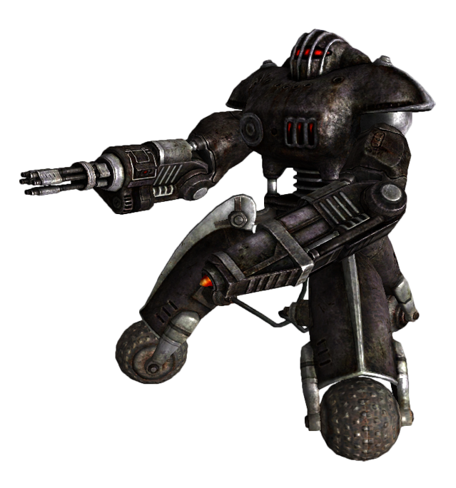 Image Enclave sentry bot minigun  png Fallout Wiki 