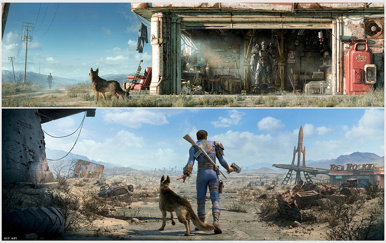 Fallout 4 vs skyrim фото 32