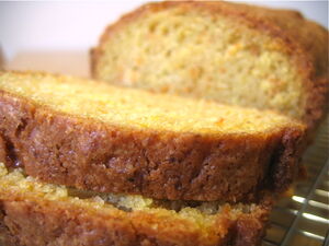Carrot pineapple bread