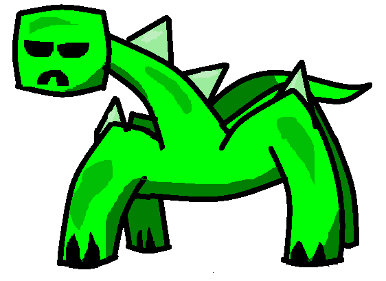Dinosaurio creeper  Wiki FanonMinecraft  FANDOM powered 