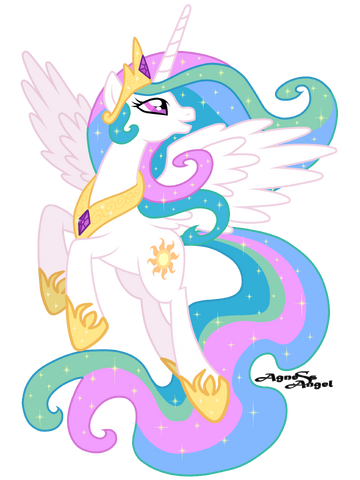 Plik:.Princess Celestia. by AgnessAngel.png