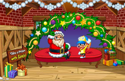 Santa claus on Fantage!