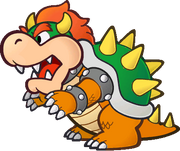 Paper Bowser sprite