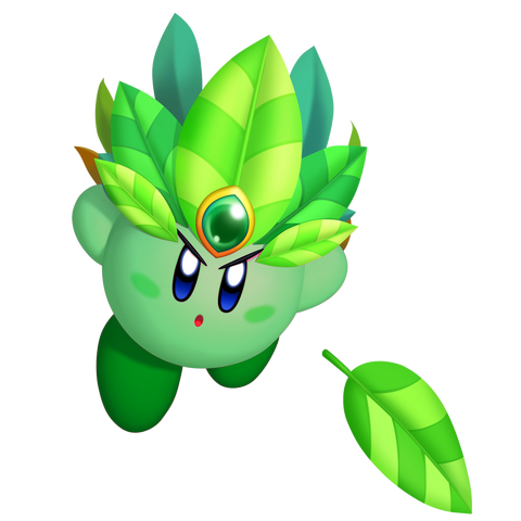 File:Leaf Kirby3D.png
