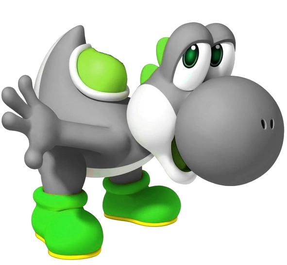 Image Grey yoshi.PNG Fantendo Nintendo Fanon Wiki Fandom