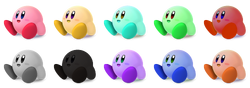 Kirby Palettes
