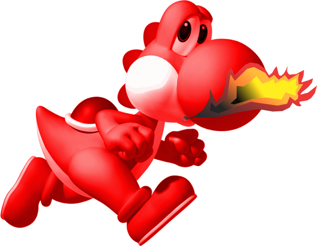 File:Fire Yoshi.png