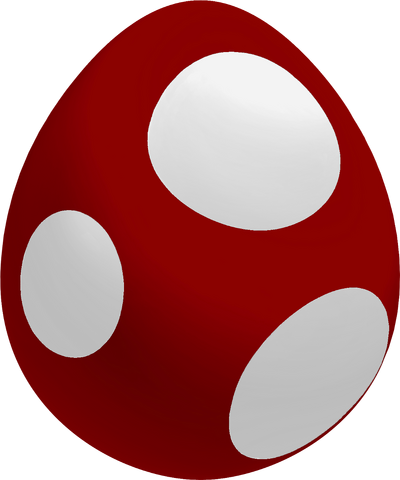 File:Maroon Baby Yoshi Egg.png