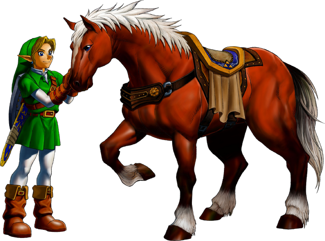 File:OoT Epona.png