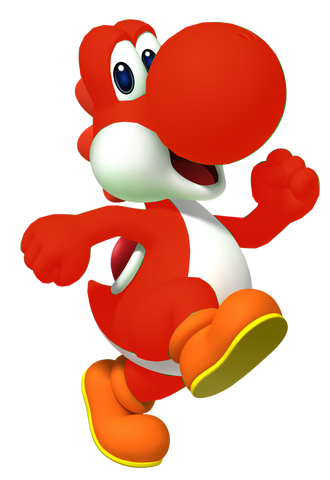 File:Fire Yoshi NSMBD.png