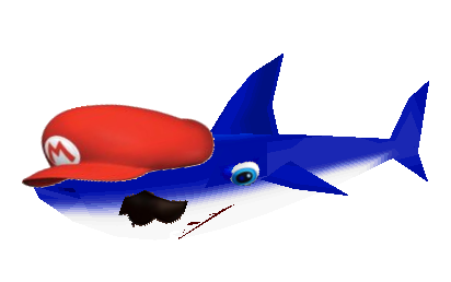 File:Shark Mario.....png