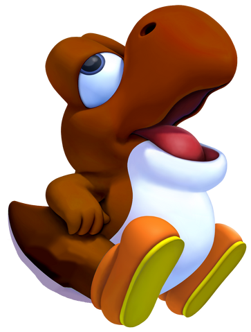 File:Brown Baby Yoshi.png