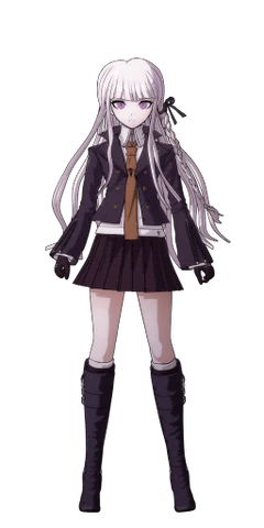 Image - Danganronpa full body sprite - Kyoko Kirigiri.png | Fantendo
