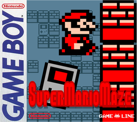 File:SuperMarioMazeUS Box.png