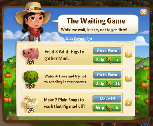 Deer Nest quest series 3 of 4 - The Waiting Game