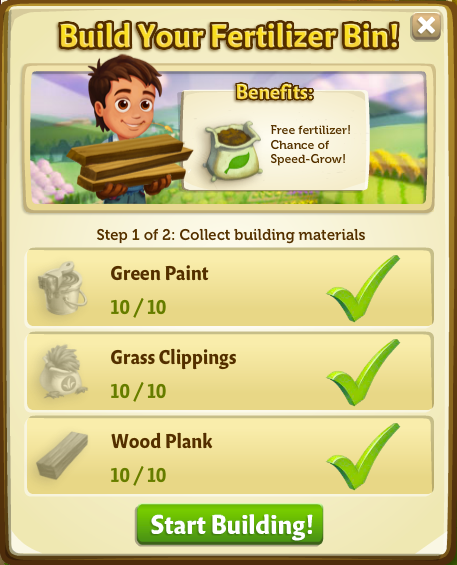 Fertilizer Bin Building Phase 1