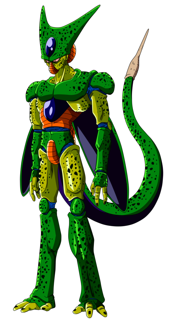 Image Cell 1st Form Dragon Ball Z.png Fictional Battle Omniverse